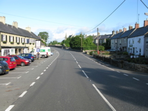 The Village of Otterburn in Northumberland